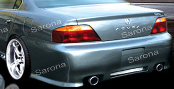 Custom Acura TL  Sedan Rear Bumper (1999 - 2003) - $499.00 (Part #AC-016-RB)